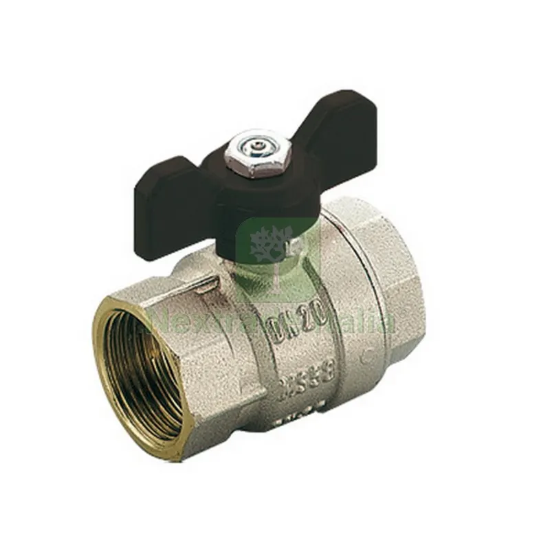 VALVOLA A SFERA FF SCIROCCO PASSAGGIO TOTALE CON FARFALLA 3/4" DN 20 PN 40 — Rubinetti e valvole — rif. FERX.DIA354-TS2320-05 VALVOLA A SFERA FF SCIROCCO PASSAGGIO TOTALE CON FARFALLA 3/4" DN 20 PN 40 — Rubinetti e valvole — rif. FERX.DIA354-TS2320-05