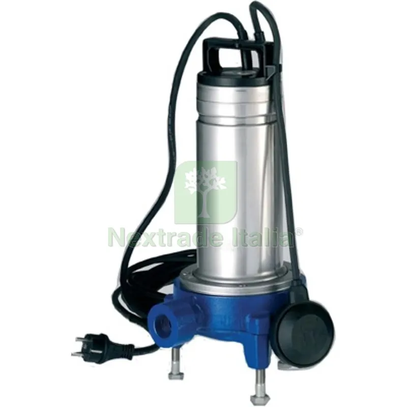 Elettropompa Sommersa per Acque Cariche con Trituratore Kw 1.1 Hp 1.5 — Pompe — rif. FERX.DIA355-DGRI-11