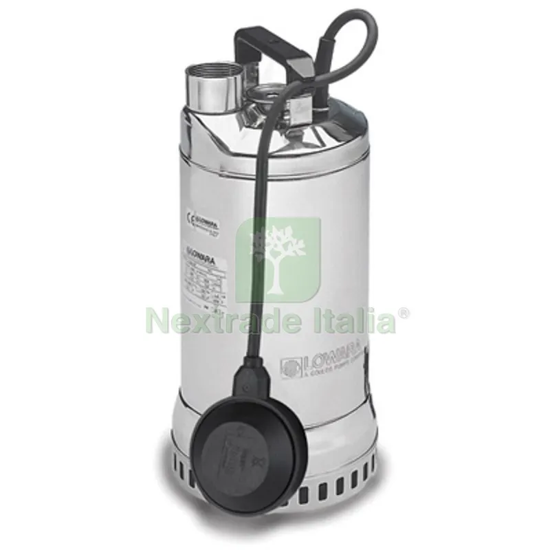 Elettropompa Sommersa per Acque Chiare o Poco Sporche Kw 0.75 - Hp 1.1 — Pompe — rif. FERX.DIA355-DIWA-07B