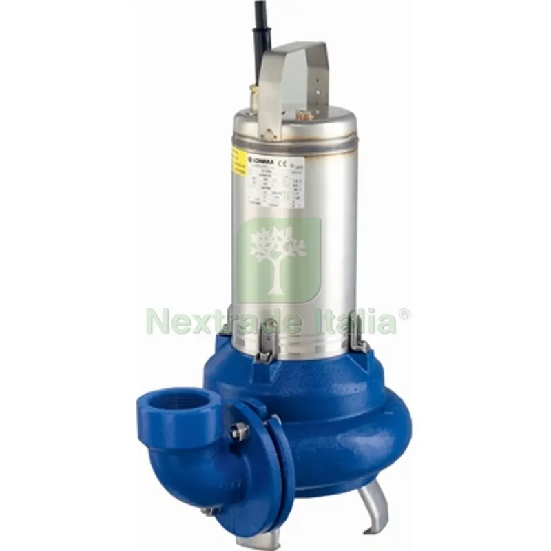 Elettropompa Sommersa Serie DL per Acque Sporche Trifase Kw 1,5 Hp 2,00 Trifase — Pompe — rif. FERX.DIA355-DL-V115A