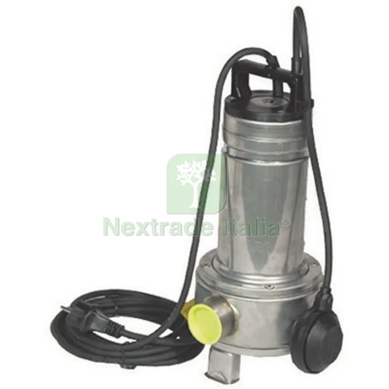 Elettropompa Sommersa per Acque Sporche con Vortex Kw 1,5 Hp 2,00 Trifase — Pompe — rif. FERX.DIA355-DOMOVX-20TSG