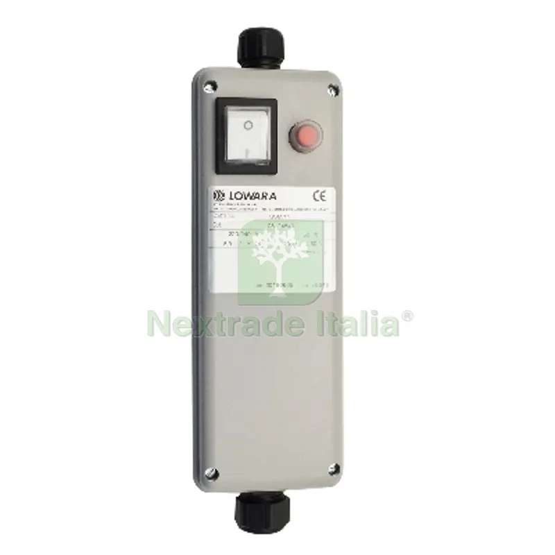 Quadro Elettrico Monofase per Pompa Sommersa da 4" 0.75 kW — Pompe — rif. FERX.DIA355-QSM-07 Quadro Elettrico Monofase per Pompa Sommersa da 4" 0.75 kW — Pompe — rif. FERX.DIA355-QSM-07