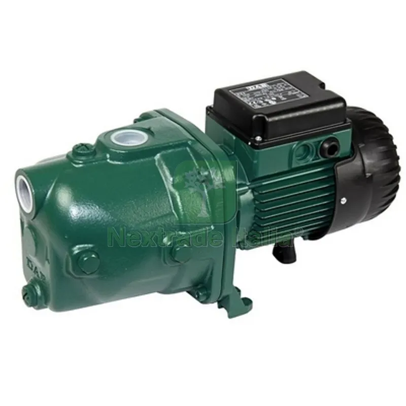 ELETTROPOMPA CENTRIFUGA AUTOADESCANTE DAB MOD. "JET" Kw 0.55 Hp 0.75 — Pompe — rif. FERX.DIA356-DJET-82M ELETTROPOMPA CENTRIFUGA AUTOADESCANTE DAB MOD. "JET" Kw 0.55 Hp 0.75 — Pompe — rif. FERX.DIA356-DJET-82M