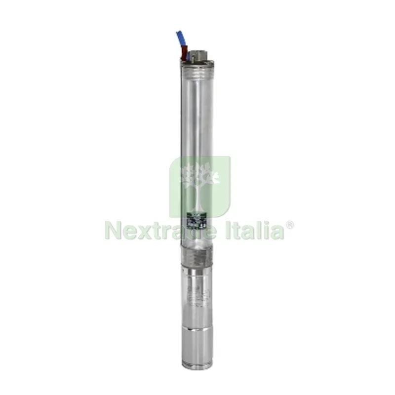 Elettropompa Sommersa 4" MOD. S4 Motore in Bagno D'olio Kw 3 Hp 4 Trifase — Pompe — rif. FERX.DIA356-DS4-S4435T Elettropompa Sommersa 4" MOD. S4 Motore in Bagno D'olio Kw 3 Hp 4 Trifase — Pompe — rif. FERX.DIA356-DS4-S4435T