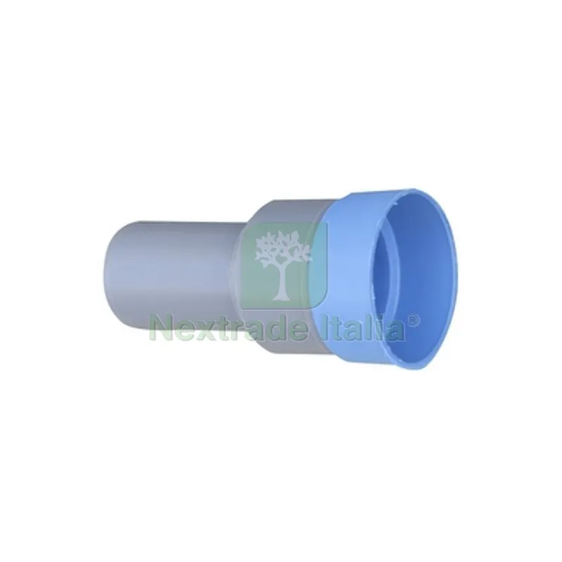 RACCORDO DIRITTO SENZA MORSETTO HTS CON TAPPO Diam. 40 x 1"1/4x46 — Tubi e raccordi — rif. FERX.DIA360-522A-107 RACCORDO DIRITTO SENZA MORSETTO HTS CON TAPPO Diam. 40 x 1"1/4x46 — Tubi e raccordi — rif. FERX.DIA360-522A-107