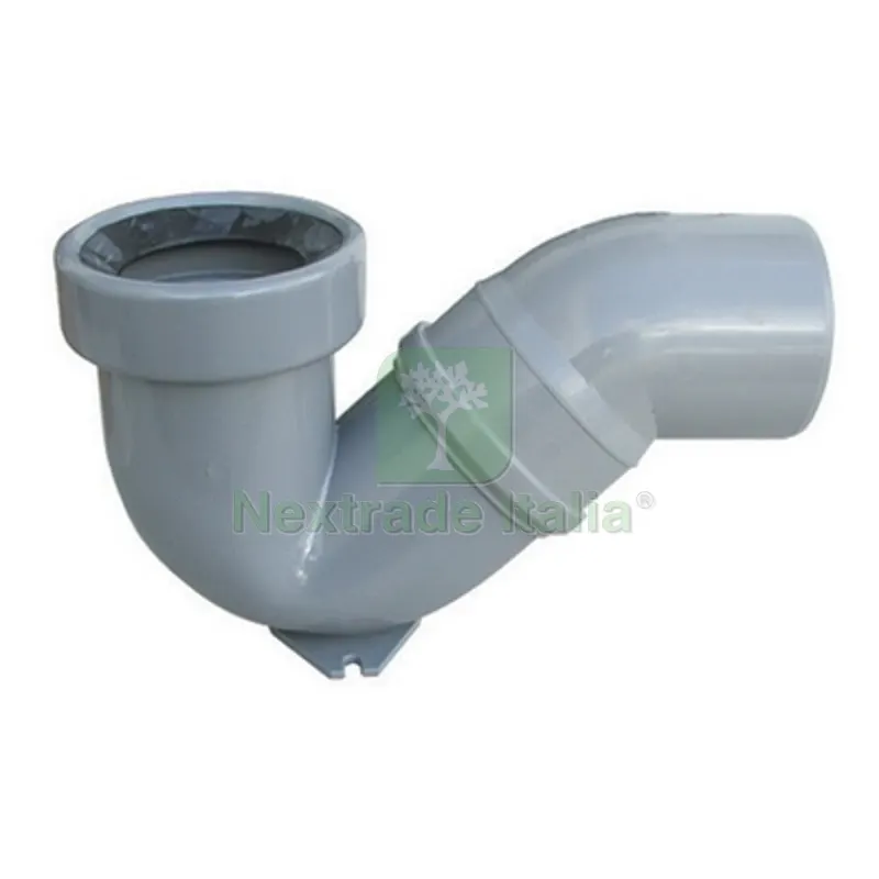 Sifone Allacciamento Vaso Turca Uscita Orizzontale Diam. 110 — Scarichi e sifoni — rif. FERX.DIA360-533-001