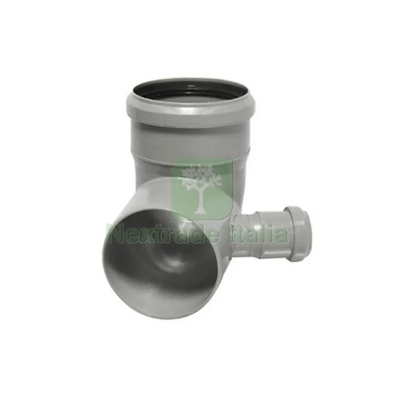 CURVA PP HTB CON ATTACCO BICCHIERE SINISTRO VALSIR Diam. 110/40 — Casalinghi e organizzazione — rif. FERX.DIA360-552-001 CURVA PP HTB CON ATTACCO BICCHIERE SINISTRO VALSIR Diam. 110/40 — Casalinghi e organizzazione — rif. FERX.DIA360-552-001