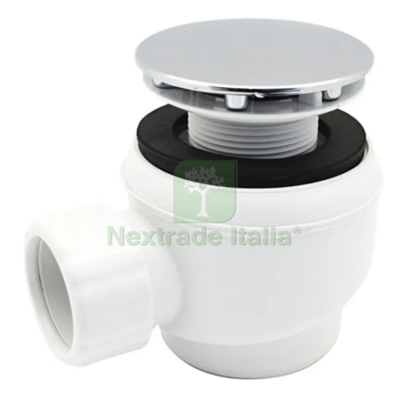 Piletta Sifoide per Doccia Attacco Universale Cromata Piastra ABS D.40 Diam. 60 foro piccolo — Scarichi e sifoni — rif. FERX.DIA360-700170 Piletta Sifoide per Doccia Attacco Universale Cromata Piastra ABS D.40 Diam. 60 foro piccolo — Scarichi e sifoni — rif. FERX.DIA360-700170