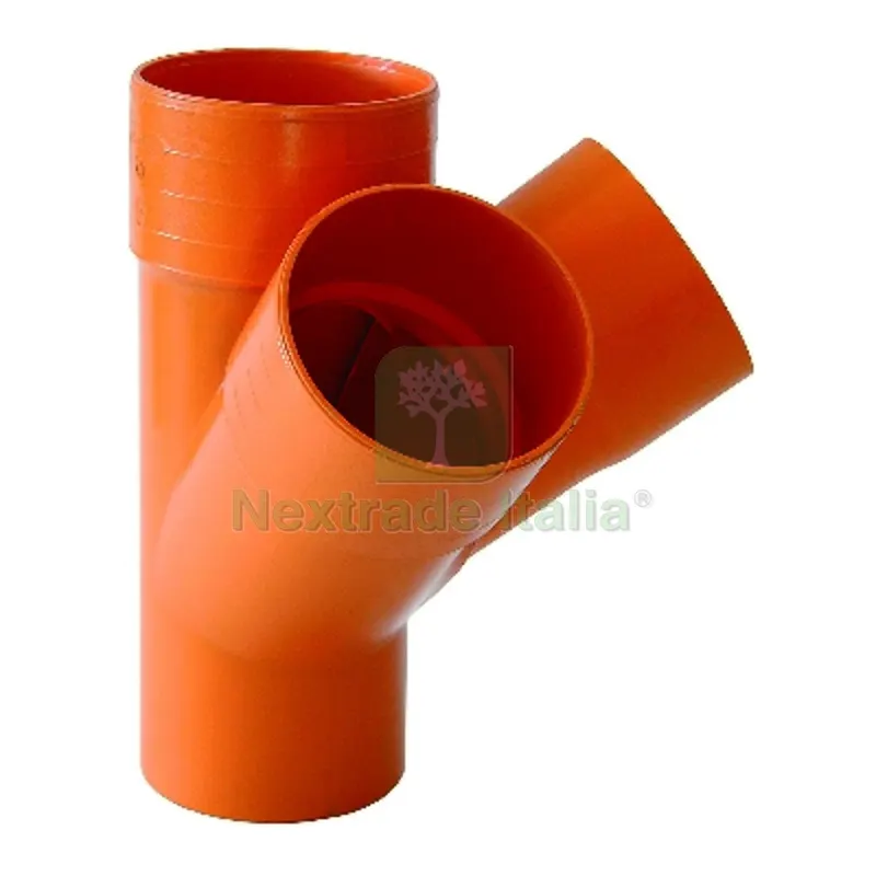 DERIVAZIONE A SCAGNO ARANCIO Diam. 100 — Scarichi e sifoni — rif. FERX.DIA362-BS-100 DERIVAZIONE A SCAGNO ARANCIO Diam. 100 — Scarichi e sifoni — rif. FERX.DIA362-BS-100