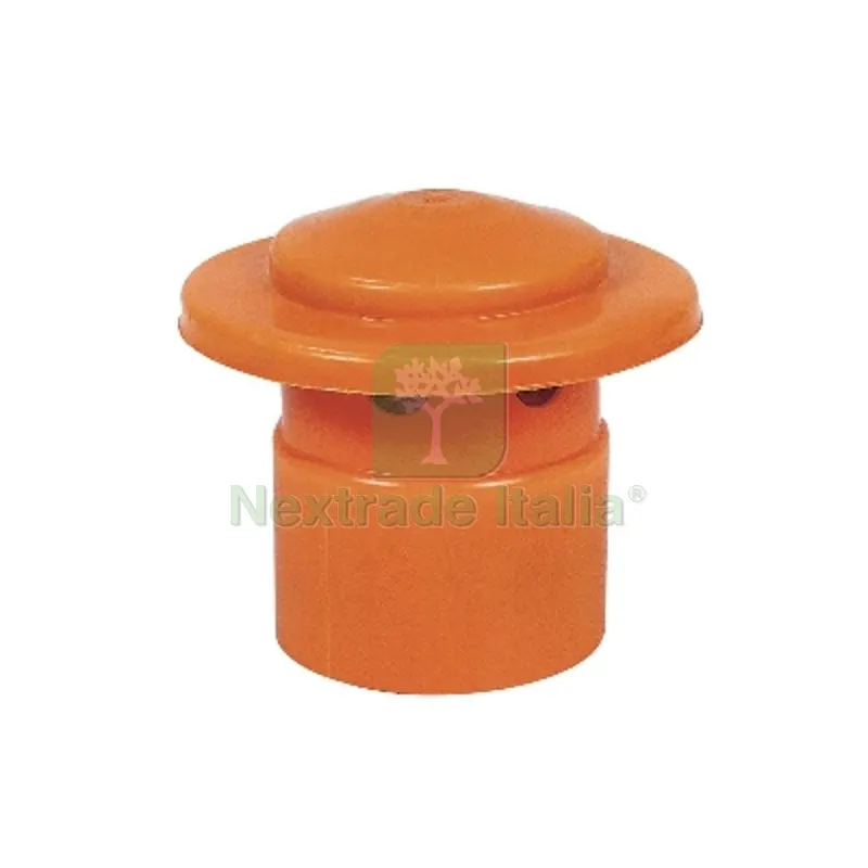 TESTA ESALATORE ARANCIO Diam. 100 — Irrigazione — rif. FERX.DIA362-E-100 TESTA ESALATORE ARANCIO Diam. 100 — Irrigazione — rif. FERX.DIA362-E-100