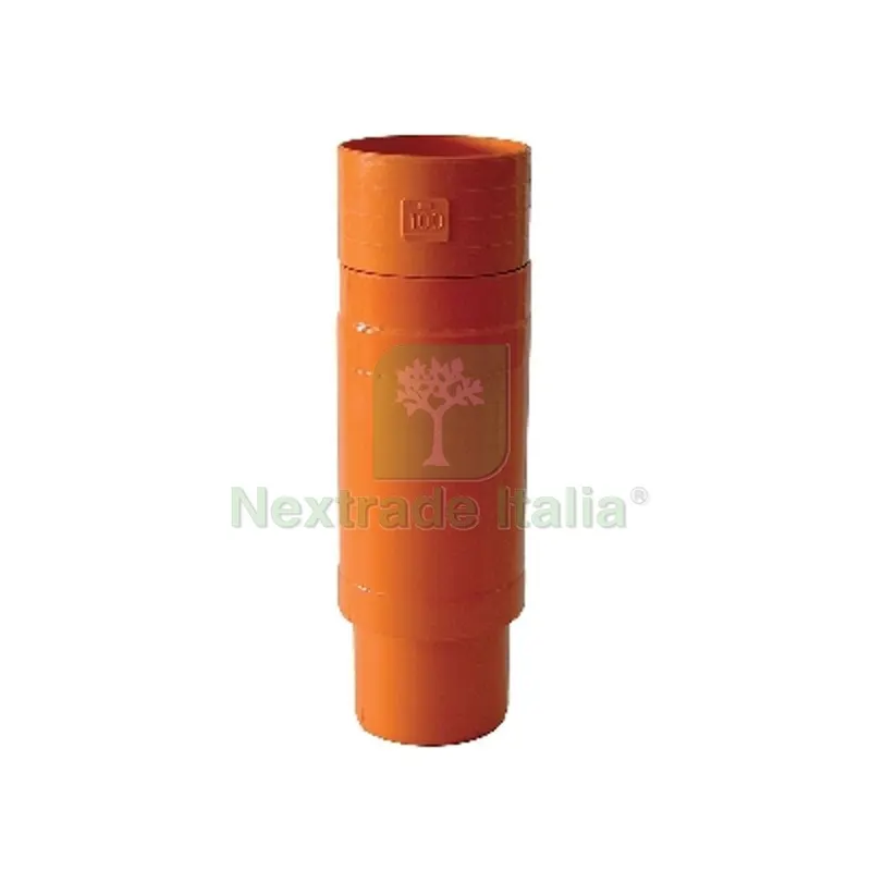 GIUNTO DI RIPARAZIONE 2 PEZZI PVC ARANCIO Diam. 50 — Tubi e raccordi — rif. FERX.DIA362-GR2-050 GIUNTO DI RIPARAZIONE 2 PEZZI PVC ARANCIO Diam. 50 — Tubi e raccordi — rif. FERX.DIA362-GR2-050