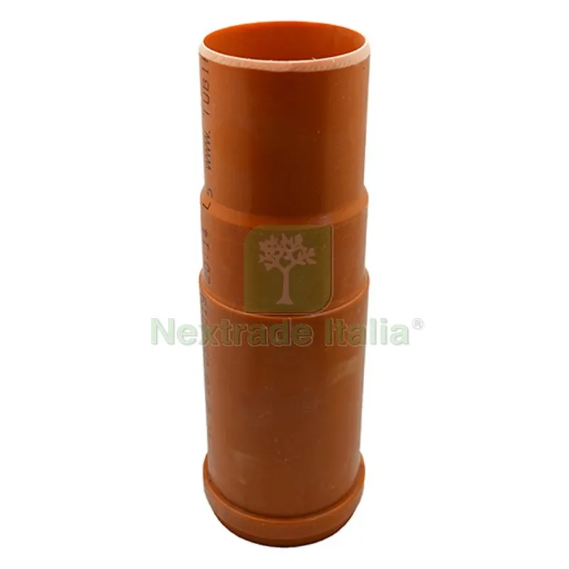 GIUNTO DILA-RIPARAZIONE RAL 8023 Diam. 125 — Tubi e raccordi — rif. FERX.DIA362-XGDR-125