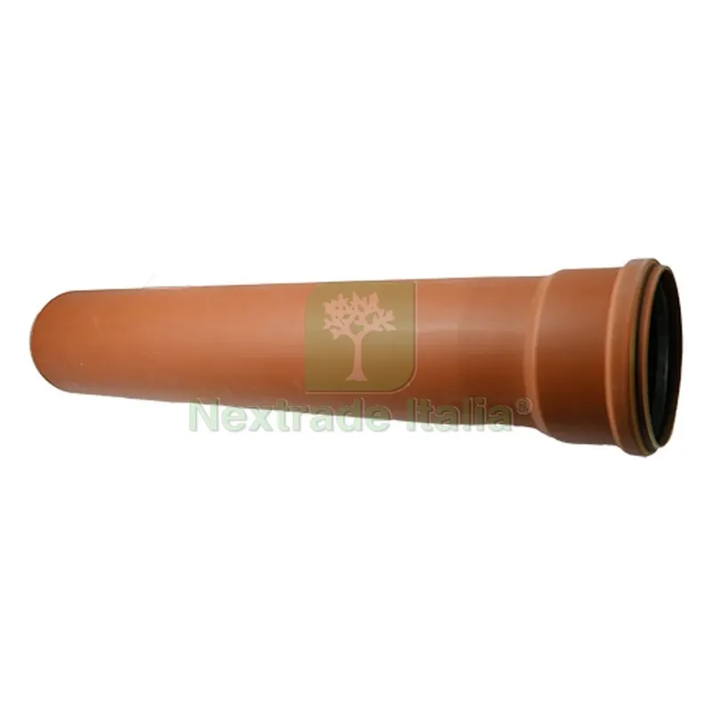 Tubo 1 Bicchiere RAL 8023 Diam. 100 lungh. 2000 — Casalinghi e organizzazione — rif. FERX.DIA362-XT1-1002000