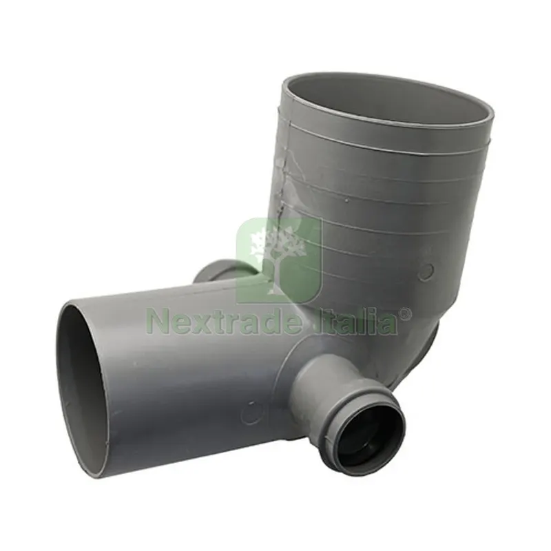 CURVA WC D. 100 2 ATTACCHI Diam. 40 Destro/Sinistro — Tubi e raccordi — rif. FERX.DIA362-XWC2-DS40