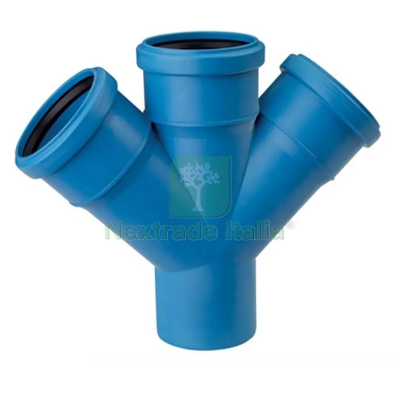Braga Doppia TRI-Plus Valsir Diam. 110/110/110 — Maniglie e pomelli — rif. FERX.DIA363-T12-650555 Braga Doppia TRI-Plus Valsir Diam. 110/110/110 — Maniglie e pomelli — rif. FERX.DIA363-T12-650555