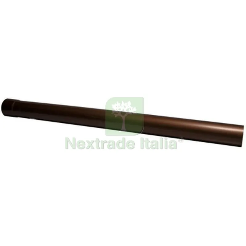 TUBO PLUVIALE COLORE MT 1 Diam. 100 - Rame rosso — Tubi e raccordi — rif. FERX.DIA364-110-100