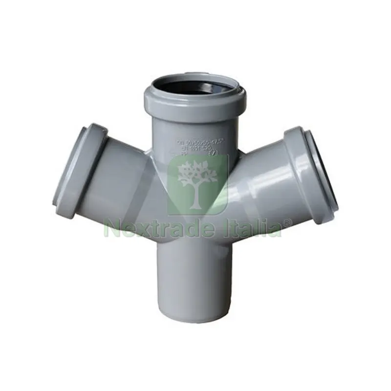 Braga Doppia IK Htda Diam. 110/110/110 67°50' — Irrigazione — rif. FERX.DIA365-DBD67-110P