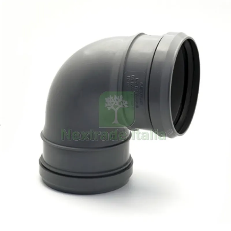 Curva Doppio Innesto 90° - Diam. 40 — Attrezzi da giardino — rif. FERX.DIA365-GO-9040