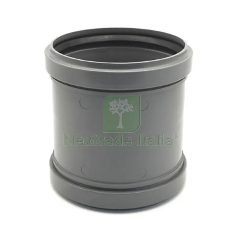 MANICOTTO 2 BICCHIERI DOPPIO INNESTO Diam. 40 — Tubi e raccordi — rif. FERX.DIA365-MAN-040 MANICOTTO 2 BICCHIERI DOPPIO INNESTO Diam. 40 — Tubi e raccordi — rif. FERX.DIA365-MAN-040