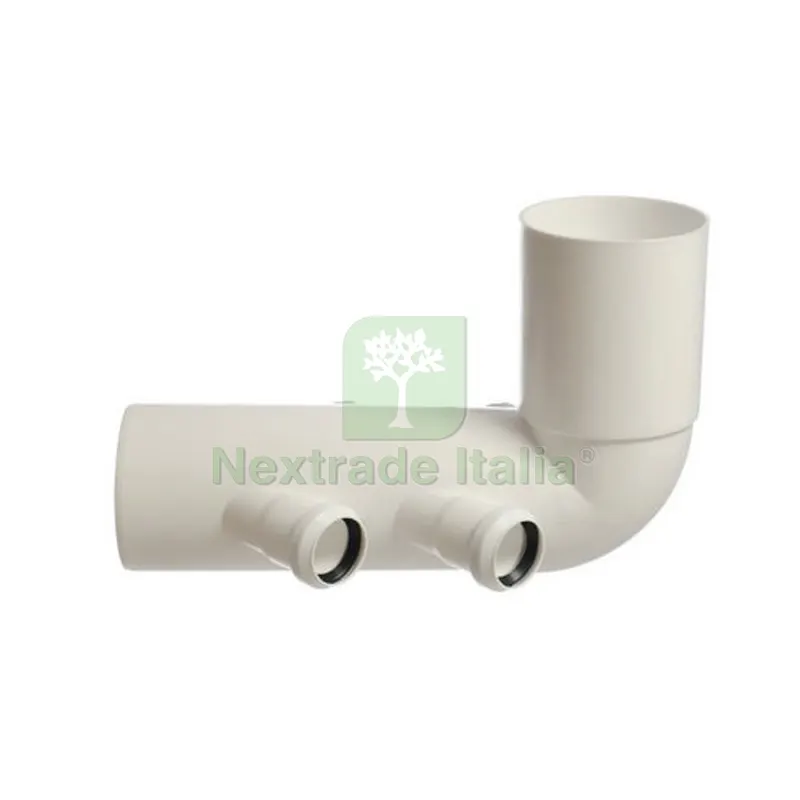 CURVA WC CON 4 USCITE Diam. 110/40 — Tubi e raccordi — rif. FERX.DIA365-PCUV4-110040 CURVA WC CON 4 USCITE Diam. 110/40 — Tubi e raccordi — rif. FERX.DIA365-PCUV4-110040