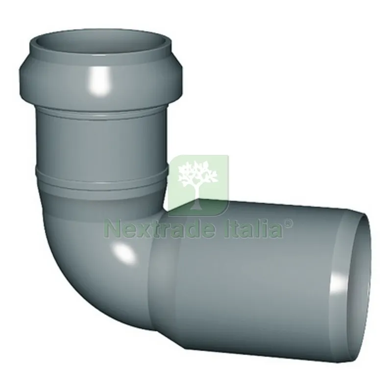 CURVA RIDOTTA Diam. 40/50 — Tubi e raccordi — rif. FERX.DIA365-RCR-04050 CURVA RIDOTTA Diam. 40/50 — Tubi e raccordi — rif. FERX.DIA365-RCR-04050