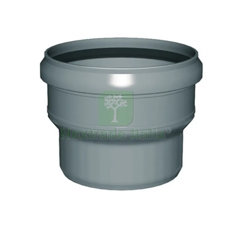 RACCORDO DI PASSAGGIO PP-PVC Diam. 75/63 — Tubi e raccordi — rif. FERX.DIA365-RPPV-075063