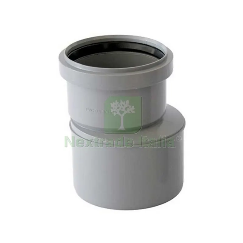 RACCORDO DI PASSAGGIO PVC PP AUMENTO ECCENTRICO Diam. 110/125 — Tubi e raccordi — rif. FERX.DIA365-RPVPE-110125 RACCORDO DI PASSAGGIO PVC PP AUMENTO ECCENTRICO Diam. 110/125 — Tubi e raccordi — rif. FERX.DIA365-RPVPE-110125