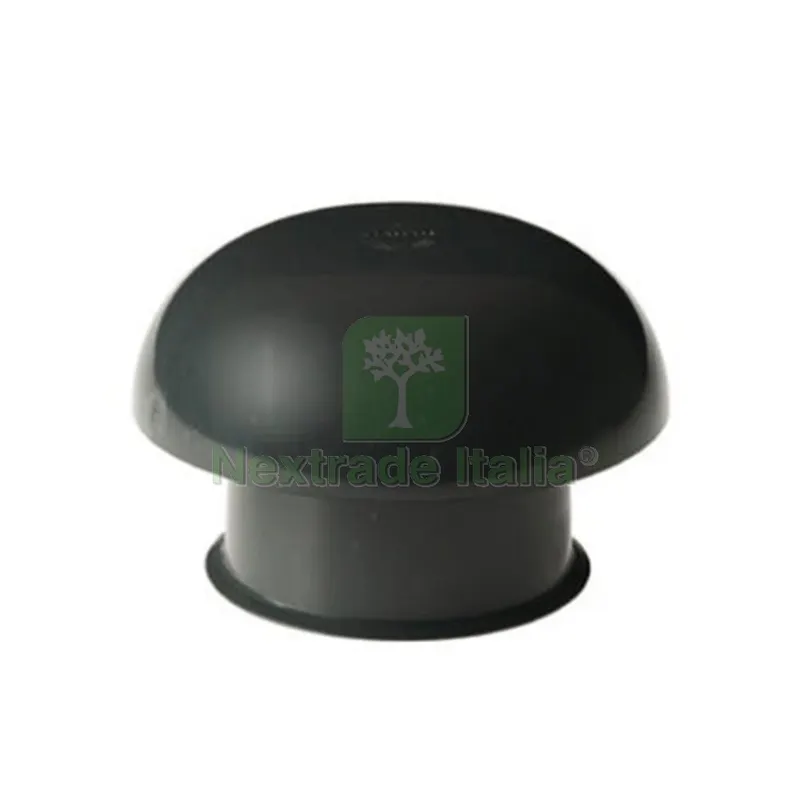 CAPPUCCIO DI VENTILAZIONE F Diam. 80 — Tubi e raccordi — rif. FERX.DIA365-RVCP-080 CAPPUCCIO DI VENTILAZIONE F Diam. 80 — Tubi e raccordi — rif. FERX.DIA365-RVCP-080