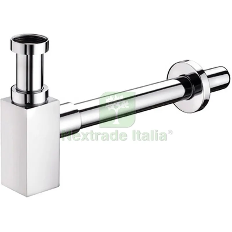Sifone di Scarico Quadro Cromato 1" 1/4 Cromo — Scarichi e sifoni — rif. FERX.DIA370-2051-07 Sifone di Scarico Quadro Cromato 1" 1/4 Cromo — Scarichi e sifoni — rif. FERX.DIA370-2051-07
