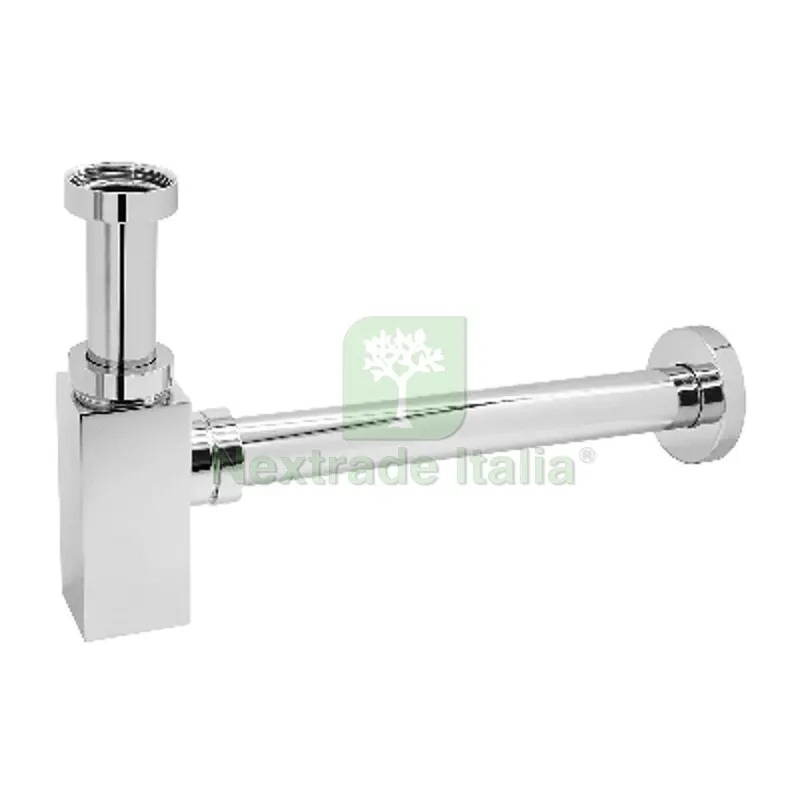 SIFONE DI SCARICO QUADRO TED 1"1/4 Cromo — Scarichi e sifoni — rif. FERX.DIA370-2052-07 SIFONE DI SCARICO QUADRO TED 1"1/4 Cromo — Scarichi e sifoni — rif. FERX.DIA370-2052-07