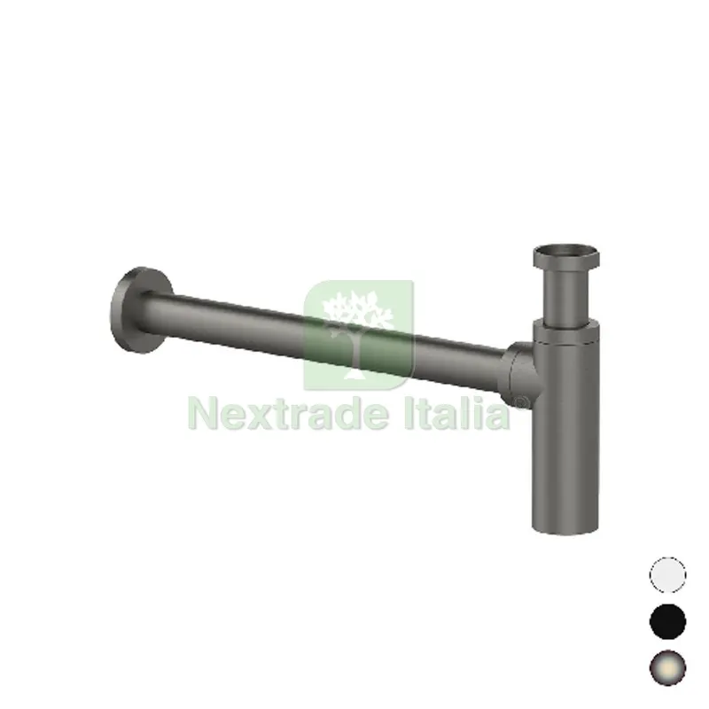 SIFONE D'ARREDO TONDO 1" 1/4 Bianco Opaco — Scarichi e sifoni — rif. FERX.DIA370-2053-07BO SIFONE D'ARREDO TONDO 1" 1/4 Bianco Opaco — Scarichi e sifoni — rif. FERX.DIA370-2053-07BO