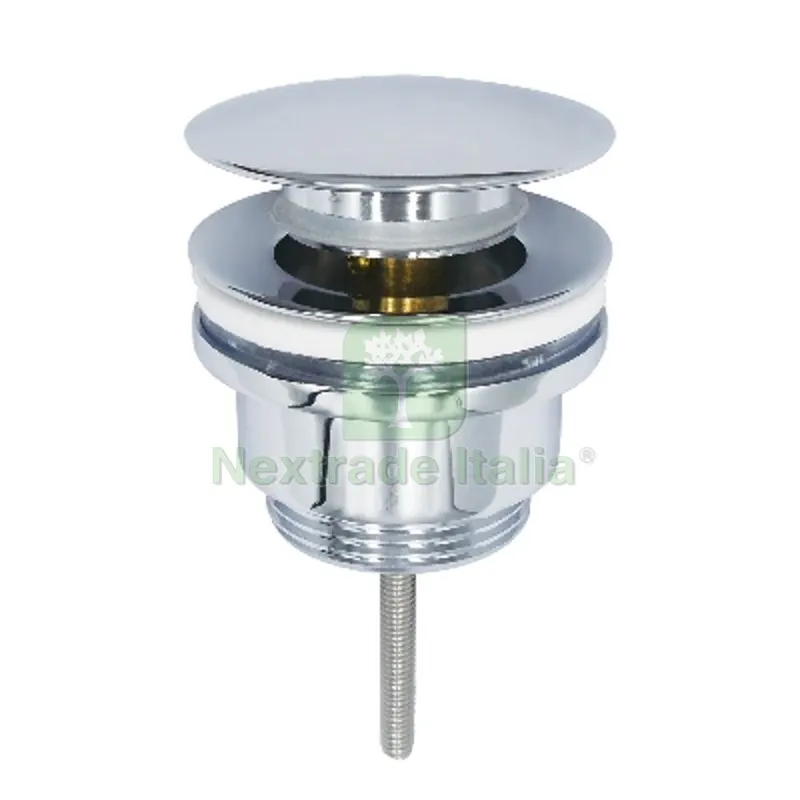 PILETTA LAVABO CLICK-CLACK CON VITE LUX 1" 1/4 — Scarichi e sifoni — rif. FERX.DIA370-239 PILETTA LAVABO CLICK-CLACK CON VITE LUX 1" 1/4 — Scarichi e sifoni — rif. FERX.DIA370-239