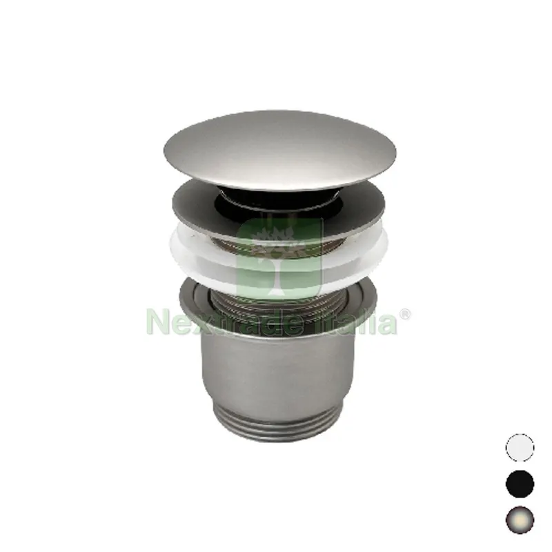 PILETTA CLICK-CLACK SENZA TROPPO PIENO Bianco Opaco — Scarichi e sifoni — rif. FERX.DIA370-24130-BO PILETTA CLICK-CLACK SENZA TROPPO PIENO Bianco Opaco — Scarichi e sifoni — rif. FERX.DIA370-24130-BO