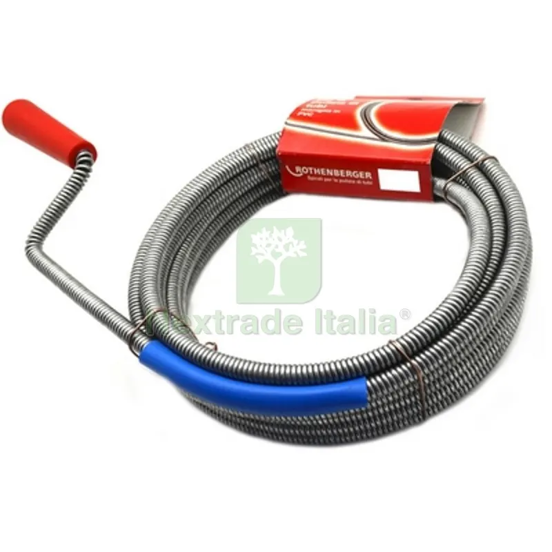 DISOTTURATORE STURATUBI SPIRALE CON MANOVELLA mt. 3.00 x 6 mm — Irrigazione — rif. FERX.DIA370-2802-030 DISOTTURATORE STURATUBI SPIRALE CON MANOVELLA mt. 3.00 x 6 mm — Irrigazione — rif. FERX.DIA370-2802-030