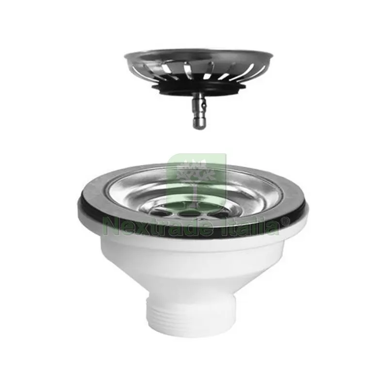 PILETTA LAVELLO CESTELLO ASPORTABILE 1"1/2 Diam. 115 — Scarichi e sifoni — rif. FERX.DIA370-N335 PILETTA LAVELLO CESTELLO ASPORTABILE 1"1/2 Diam. 115 — Scarichi e sifoni — rif. FERX.DIA370-N335