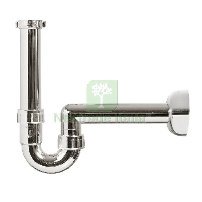 SIFONE PER LAVABO ABS METALLIZZATO 1"1/4 - 1" - D. 40 mm — Scarichi e sifoni — rif. FERX.DIA370-N340M SIFONE PER LAVABO ABS METALLIZZATO 1"1/4 - 1" - D. 40 mm — Scarichi e sifoni — rif. FERX.DIA370-N340M