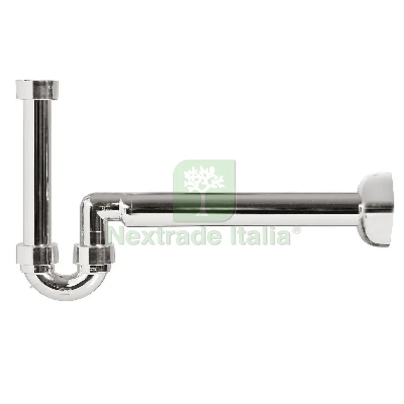 Sifone per Bidet ABS Metallizzato 1"1/4 - 1" - D. 40-32 mm — Scarichi e sifoni — rif. FERX.DIA370-N350M