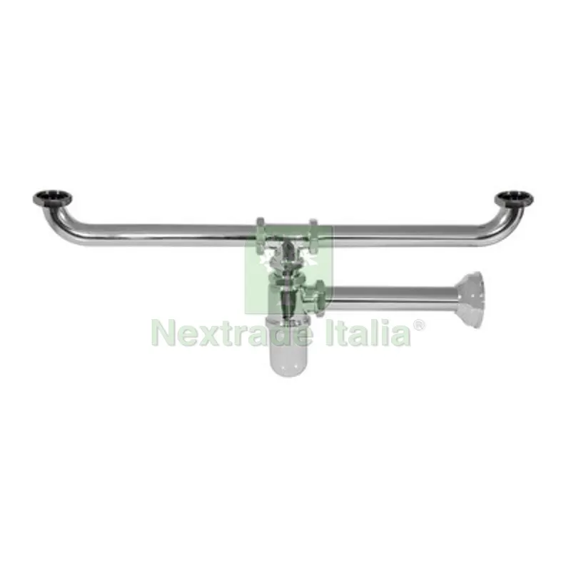 SIFONE BOTTIGLIA A DUE VIE SENZA PILETTE 1"1/4 — Scarichi e sifoni — rif. FERX.DIA370-N458-07 SIFONE BOTTIGLIA A DUE VIE SENZA PILETTE 1"1/4 — Scarichi e sifoni — rif. FERX.DIA370-N458-07