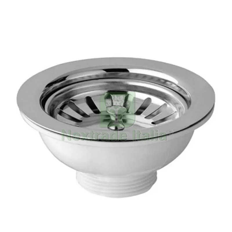 Piletta Lavello MOD. "picnic" Senza Troppo Pieno 1"1/2 x 115 — Scarichi e sifoni — rif. FERX.DIA370-T133505 Piletta Lavello MOD. "picnic" Senza Troppo Pieno 1"1/2 x 115 — Scarichi e sifoni — rif. FERX.DIA370-T133505