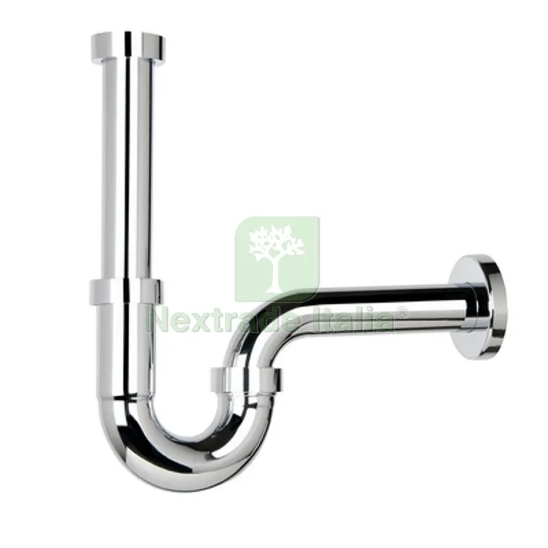 SIFONE P IN ABS CROMATO 1"1/4 x D. 32 — Scarichi e sifoni — rif. FERX.DIA370-T26-9245 SIFONE P IN ABS CROMATO 1"1/4 x D. 32 — Scarichi e sifoni — rif. FERX.DIA370-T26-9245