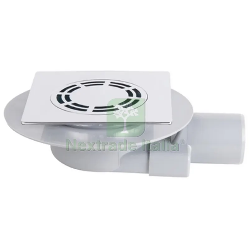 Piletta Sifonata Ingombro Ridotto Piastra Quadra Senza Telo cm 15x15 — Scarichi e sifoni — rif. FERX.DIA370-T2665-691 Piletta Sifonata Ingombro Ridotto Piastra Quadra Senza Telo cm 15x15 — Scarichi e sifoni — rif. FERX.DIA370-T2665-691