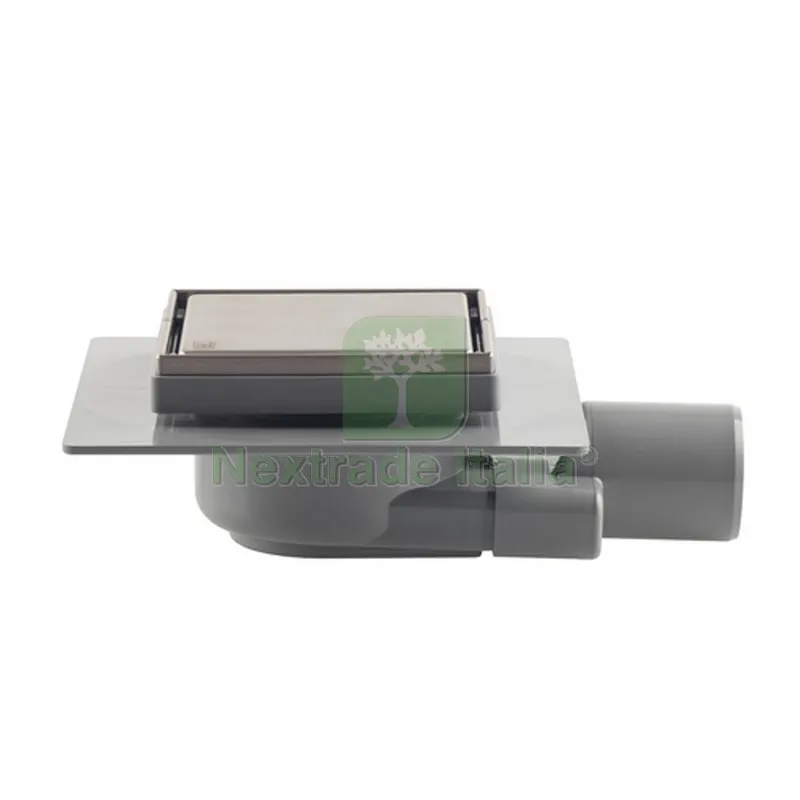 Piletta Sifonata per Scarico Pavimento Griglia Piastrellabile 115x50 — Scarichi e sifoni — rif. FERX.DIA370-T2665A-5928 Piletta Sifonata per Scarico Pavimento Griglia Piastrellabile 115x50 — Scarichi e sifoni — rif. FERX.DIA370-T2665A-5928