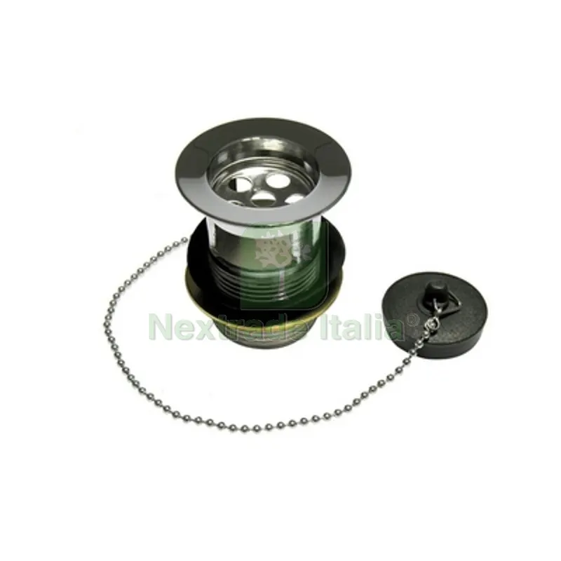 PILETTA BIDET-LAVABO CON TROPPO PIENO SENZA CODOLO MODELLO LUX 1" 1/4 — Scarichi e sifoni — rif. FERX.DIA370-X41-07 PILETTA BIDET-LAVABO CON TROPPO PIENO SENZA CODOLO MODELLO LUX 1" 1/4 — Scarichi e sifoni — rif. FERX.DIA370-X41-07