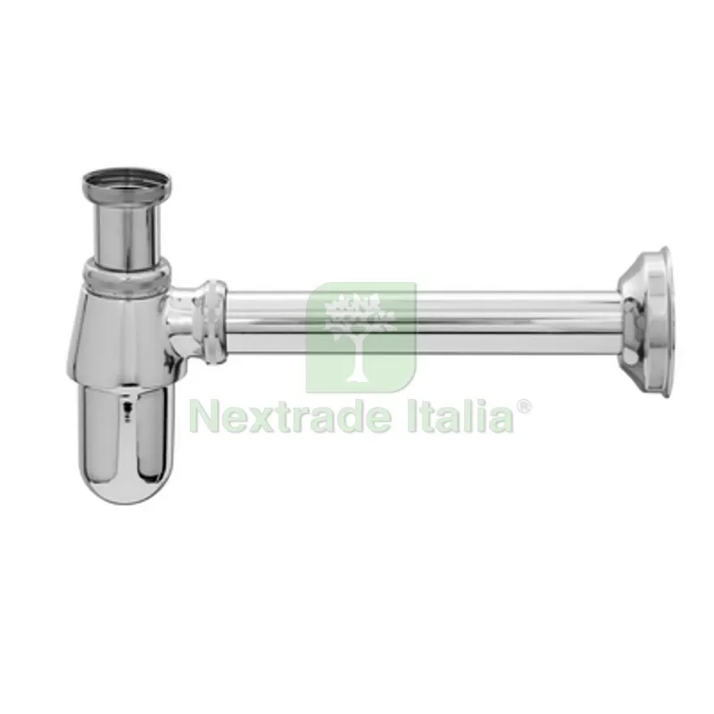 Sifone a Bottiglia Senza Piletta con Canna da CM. 25 1"1/4 — Scarichi e sifoni — rif. FERX.DIA370-XG02-07