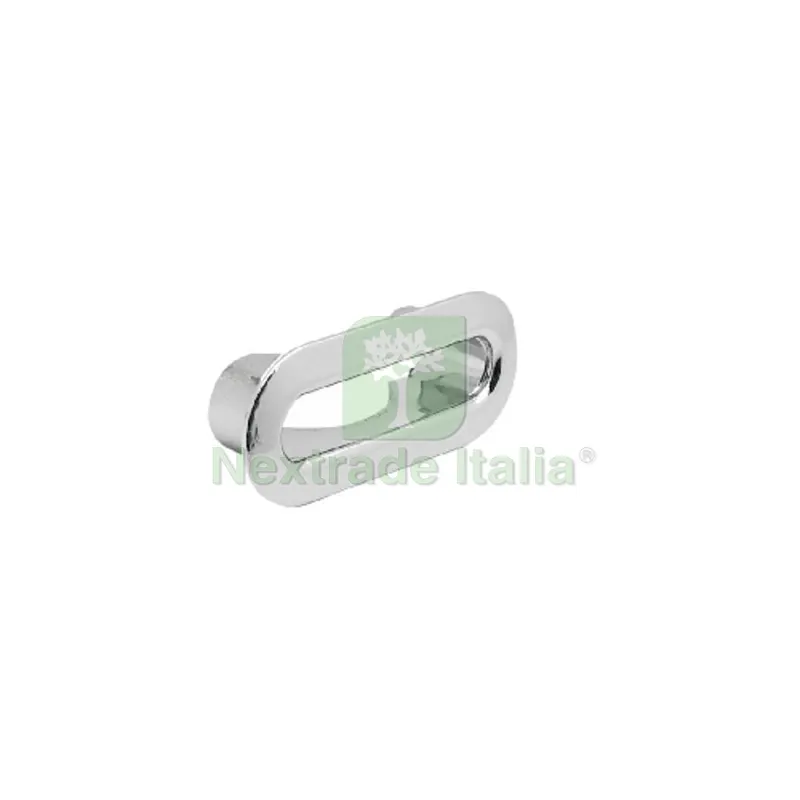 GHIERA OVALE BOMBATA PER TROPPO PIENO IN ABS Diam. 38x11 — Tubi e raccordi — rif. FERX.DIA371-11163