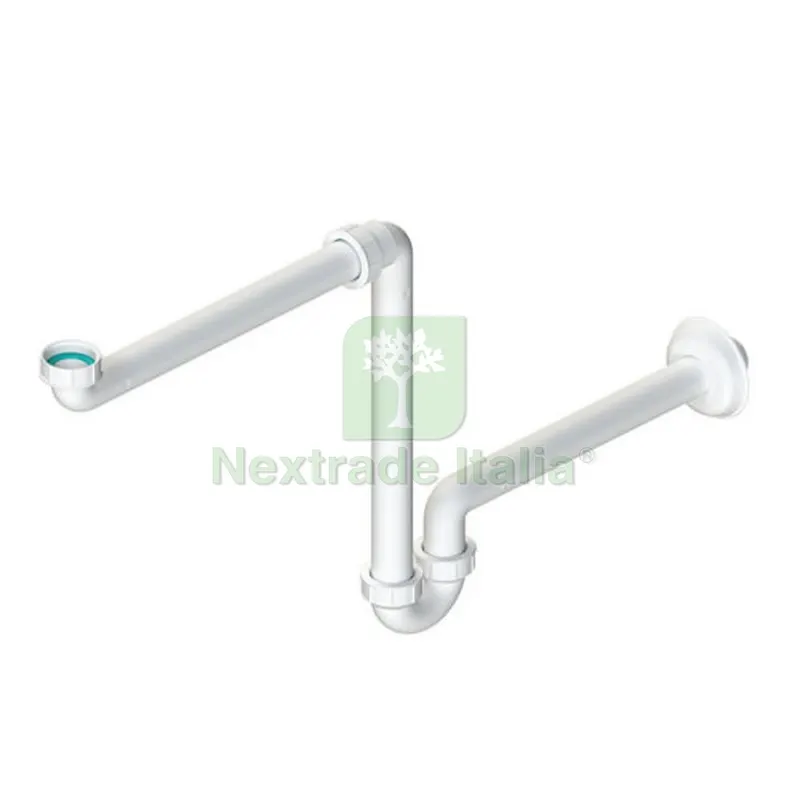 SIFONE AUTOPULENTE SALVASPAZIO PER LAVABO 1"1/4 x 32 — Scarichi e sifoni — rif. FERX.DIA371-3248