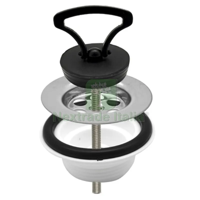 PILETTA SIMPLEX CON TAPPO MANIGLIA 1" 1/4 x Diam. 65 — Maniglie e pomelli — rif. FERX.DIA371-3321