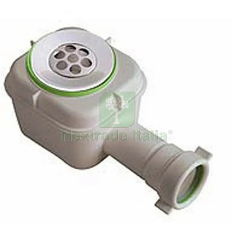 Pozzetto Sifoide in PVC Bianco Splash per Doccia 1"1/2 x Diam. 80 — Scarichi e sifoni — rif. FERX.DIA371-390