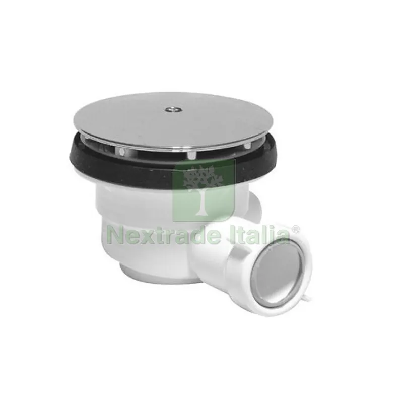 Piletta Sifonata per Piatti Doccia in PVC DM.120 Diam. 90 foro grande — Scarichi e sifoni — rif. FERX.DIA371-392