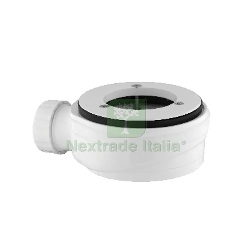 Piletta Sifonata LUX Ribassata 3 Viti Univ. per Piatti Doccia Stone Diam. 90 — Scarichi e sifoni — rif. FERX.DIA371-3952